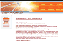 Tablet Screenshot of online-webservice24.de